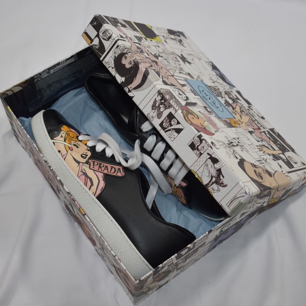 Prada Comic Strip Sneakers